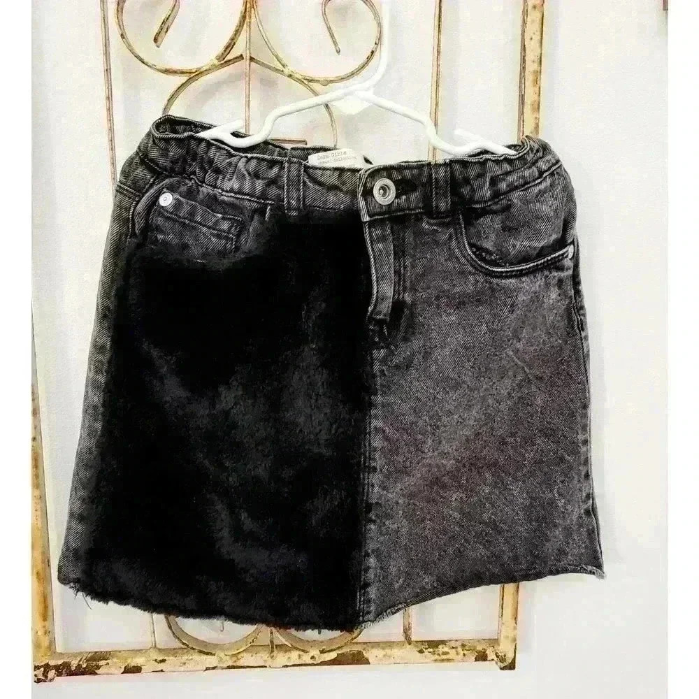 Zara Kids Denim Skirt 8Y